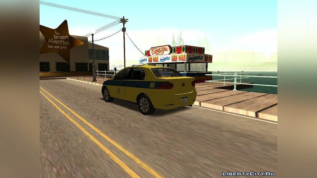 Volkswagen Voyage G6 Taksi Rio de Janeiro / GTA San Andreas