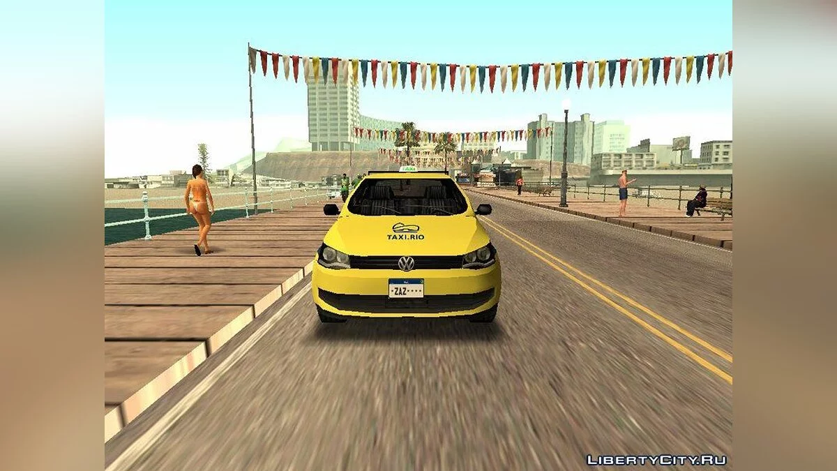 Volkswagen Voyage G6 Taksi Rio de Janeiro / GTA San Andreas
