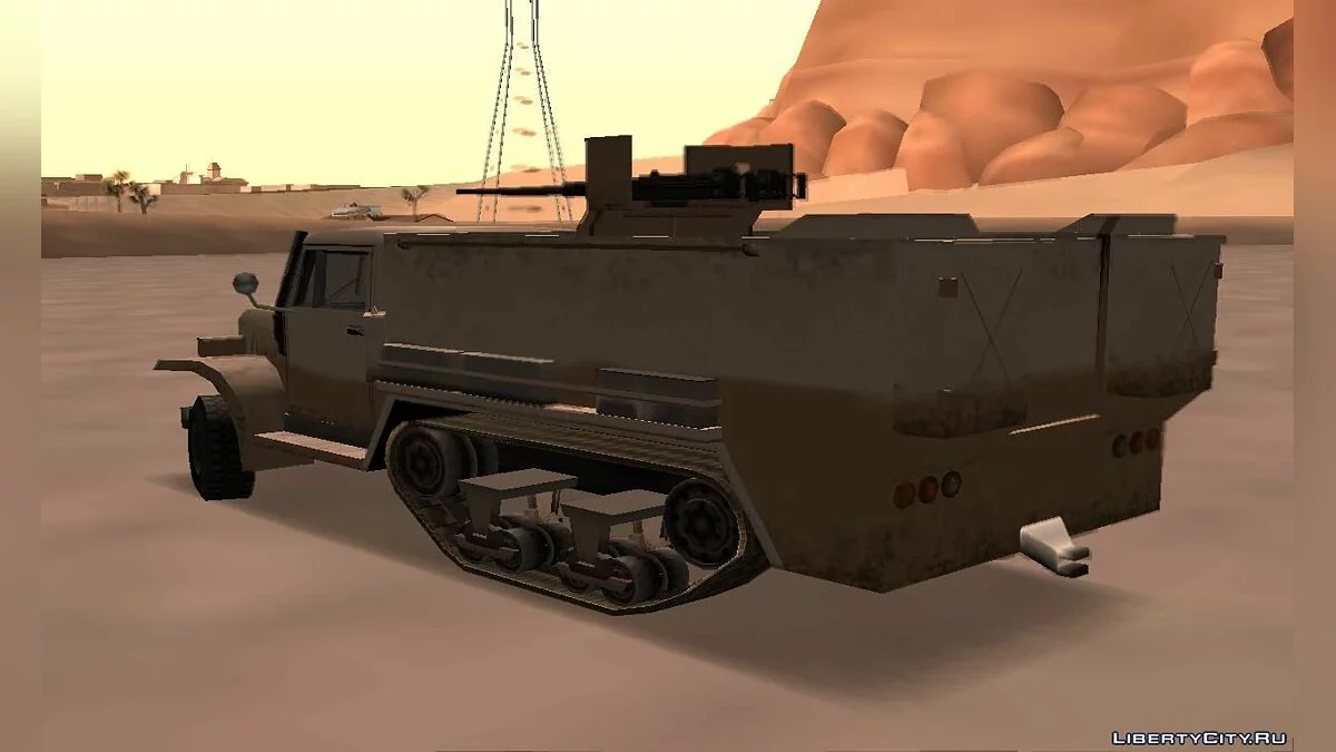 GTAV Bravado Half-Track [Gaya SA] / GTA San Andreas