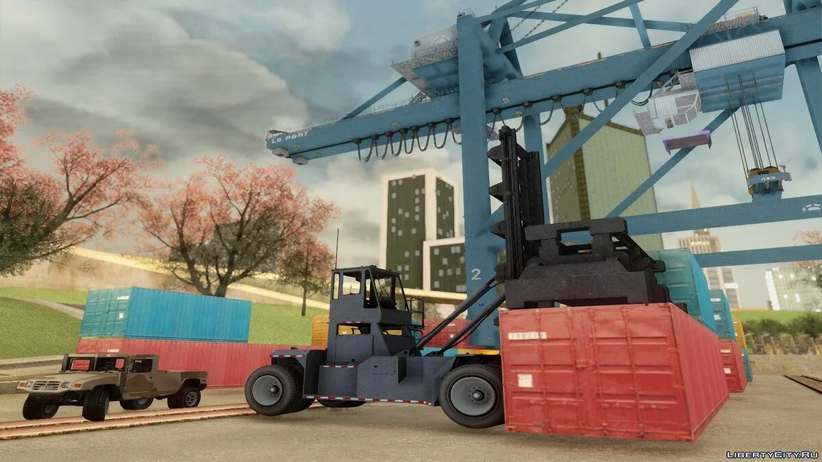 Dock Crane from GTA 5 / GTA San Andreas