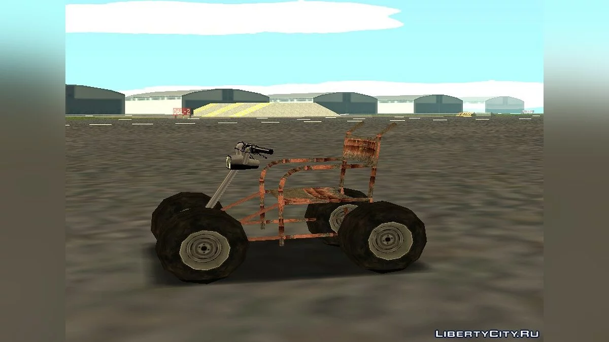 Cadeira de rodas modificada / GTA San Andreas
