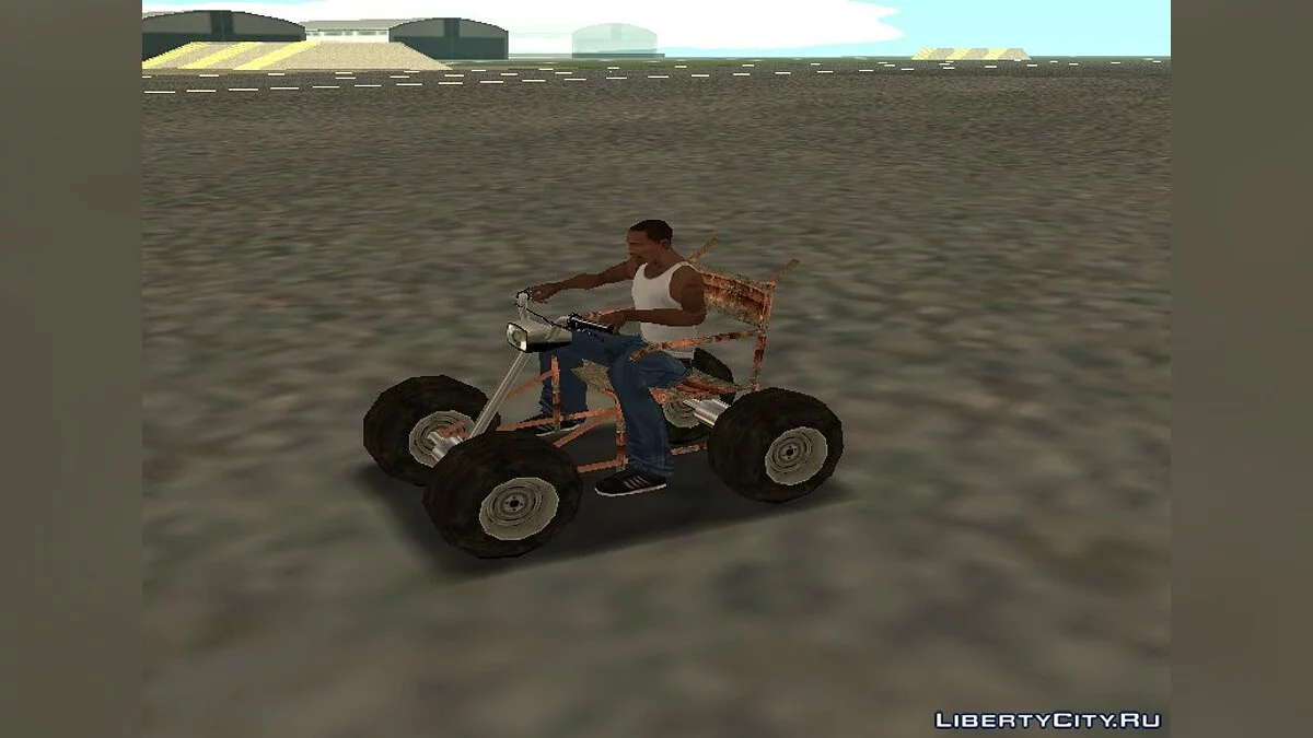Cadeira de rodas modificada / GTA San Andreas