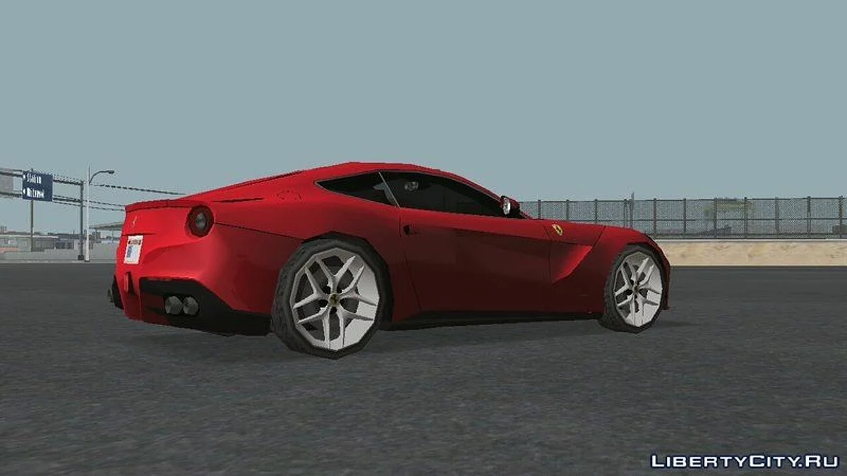 Ferrari F12 Berlinetta 2012 / GTA San Andreas