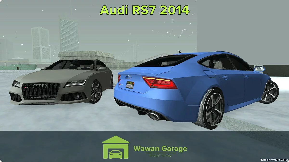 Audi RS7 2014 / GTA San Andreas
