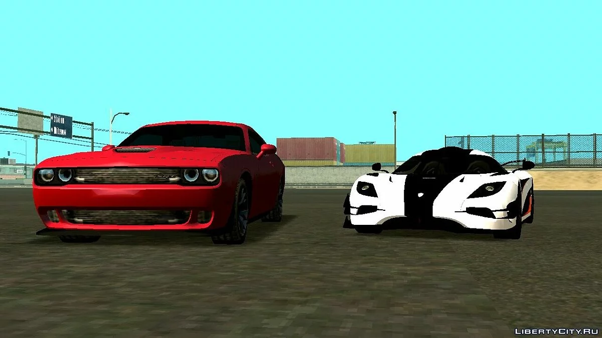 Dodge Challenger SRT Hellcat 2015 / GTA San Andreas