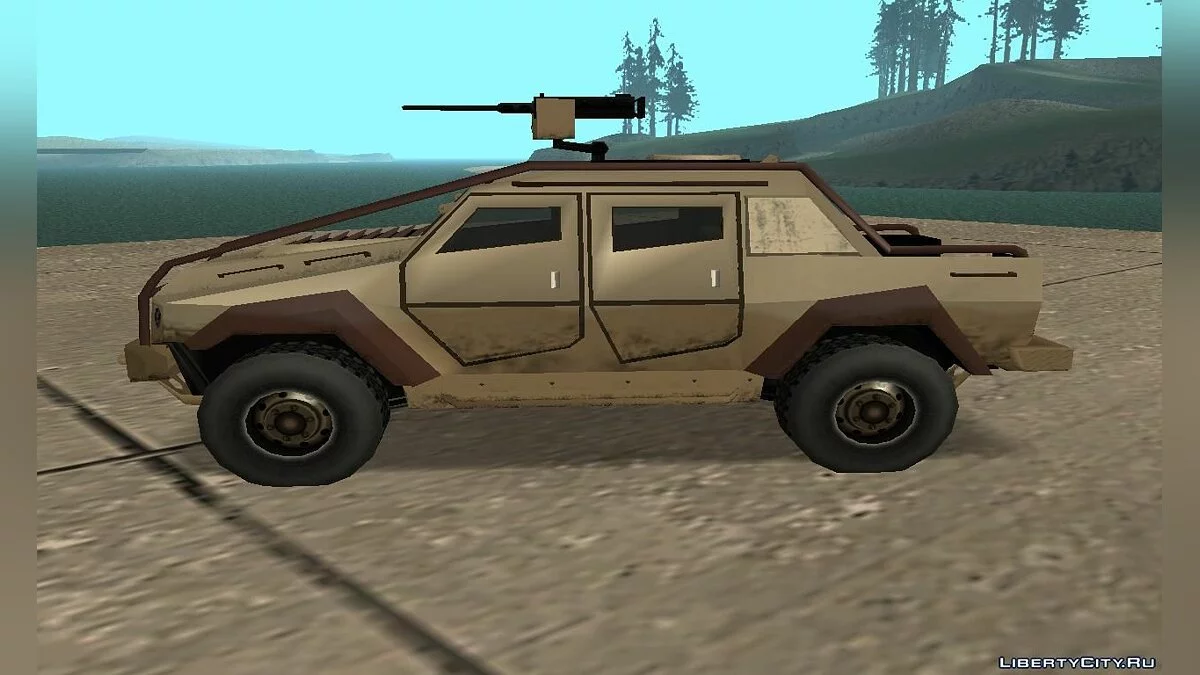 GTAV HVY Insurgent Pick-up [أسلوب SA] / جي تي إيه سان أندرياس