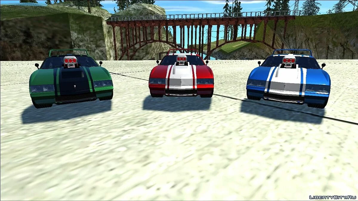 سيارة Phoenix Custom من GTA 5 / جي تي إيه سان أندرياس