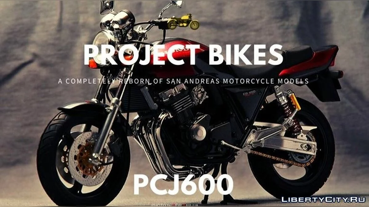 Projet motos - PCJ600 / GTA San Andreas