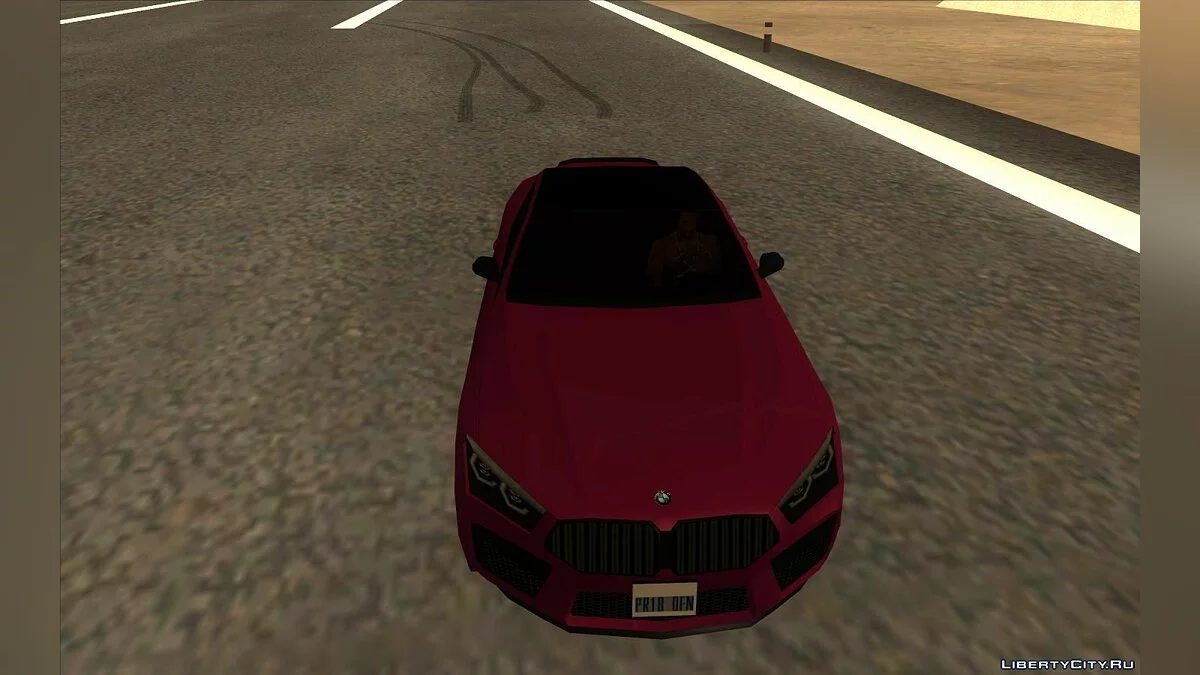 2020 BMW M8 (G15) / GTA San Andreas