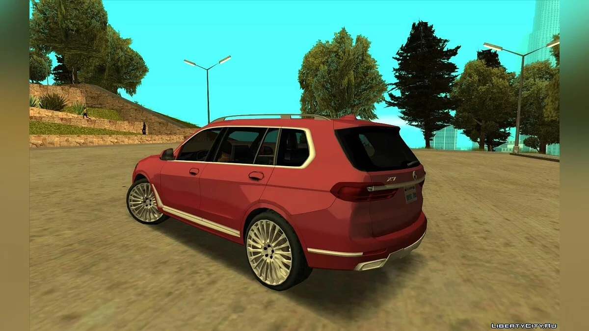 2020 BMW X7 Low Poly / GTA San Andreas