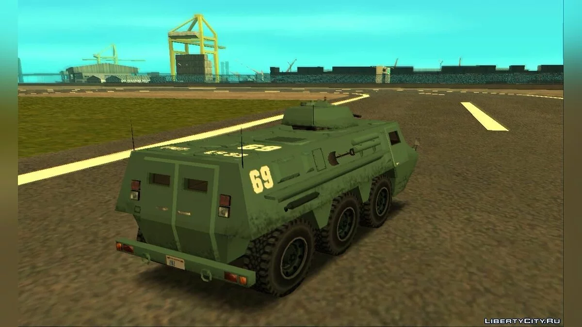GTA III BETA APC [Estilo SA] / GTA San Andreas