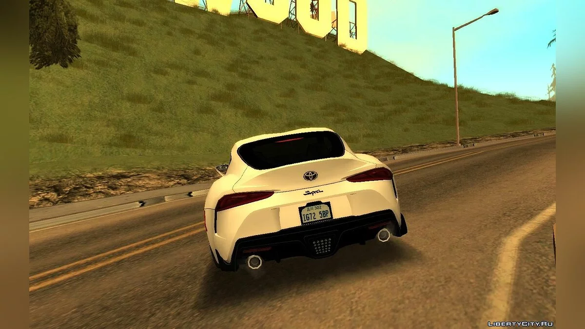2019 Toyota GR Supra (A90) Low Poly / GTA San Andreas