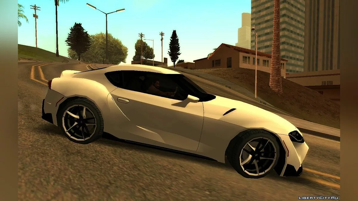 2019 Toyota GR Supra (A90) Low Poly / GTA San Andreas