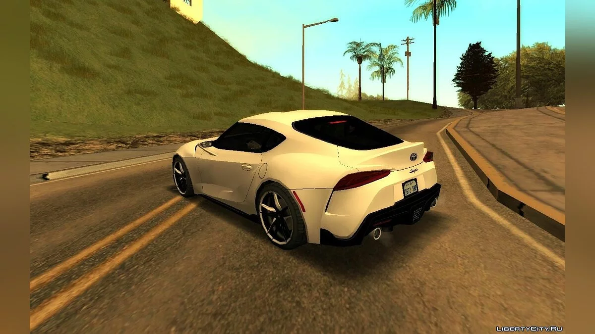 2019 Toyota GR Supra (A90) Low Poly / GTA San Andreas