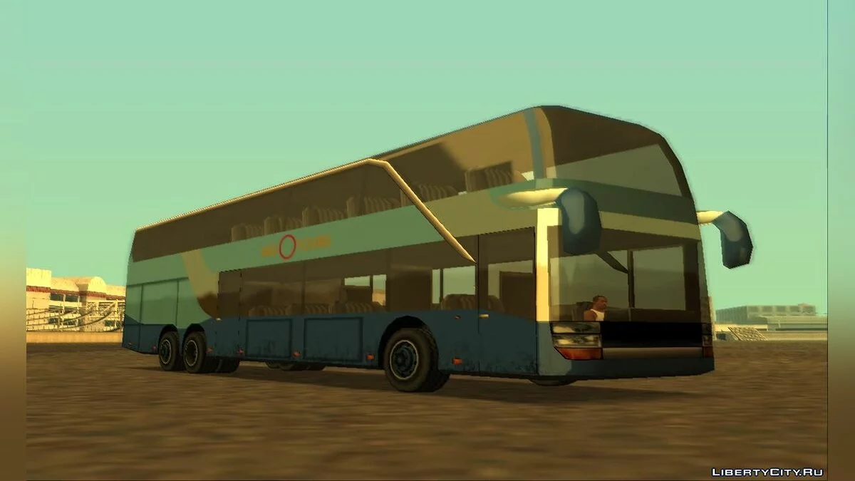 Ônibus Double Decker Brute Manticore / GTA San Andreas