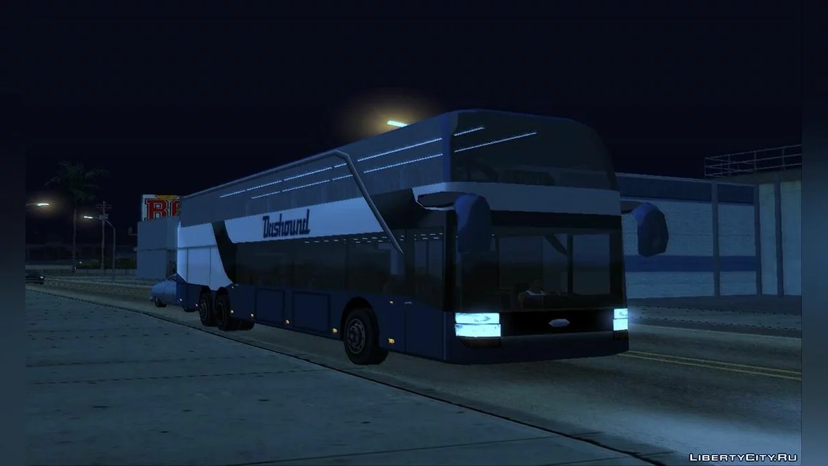 Ônibus Double Decker Brute Manticore / GTA San Andreas