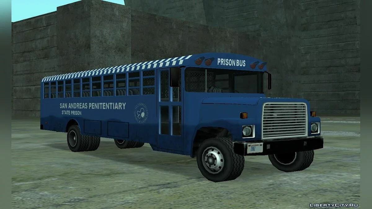 Brute Schulbus & Brute Gefängnisbus der 80er / GTA San Andreas