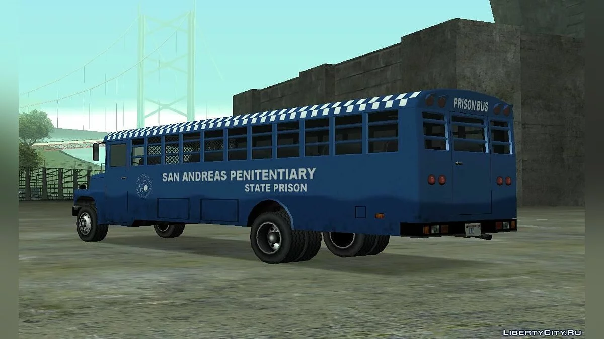 Brute Schulbus & Brute Gefängnisbus der 80er / GTA San Andreas
