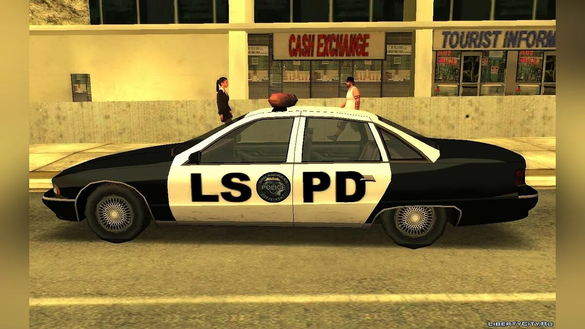 Chevrolet Caprice 1993 LSPD (стиль Сан Андреас) / GTA San Andreas