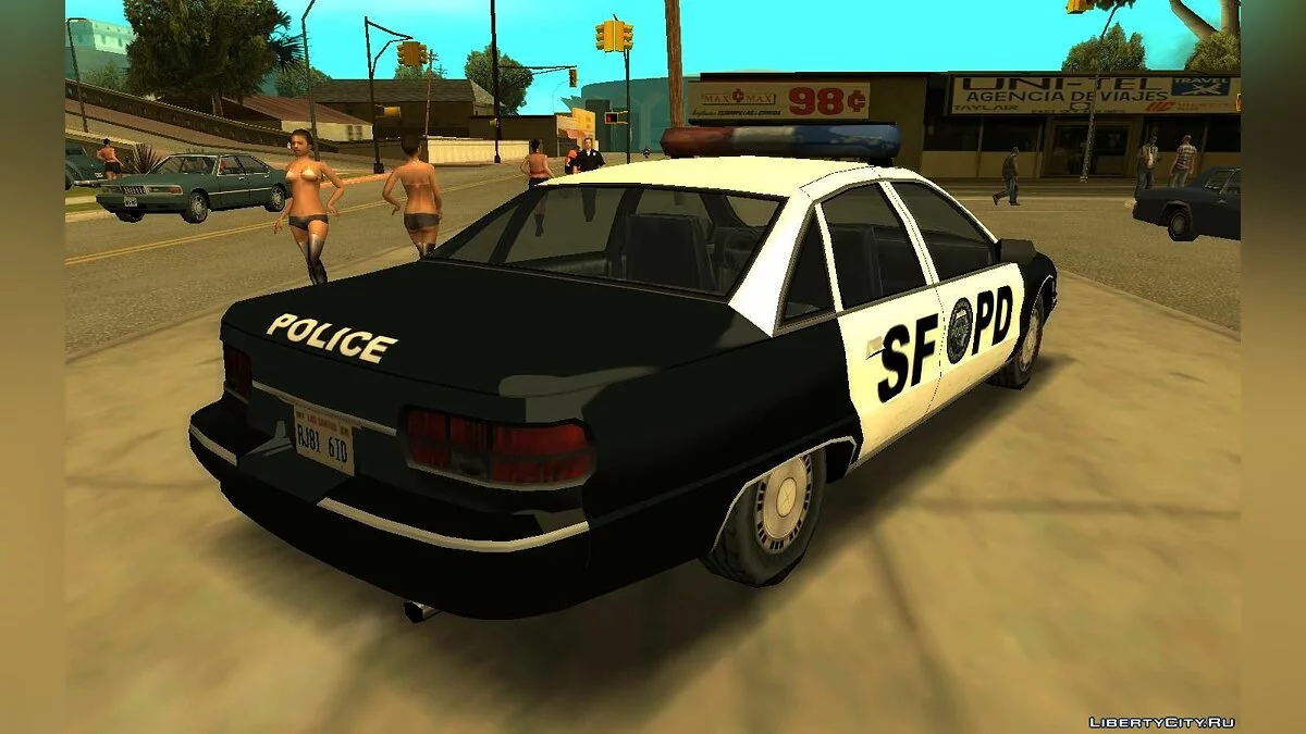 1993 Chevrolet Caprice SFPD (San Andreas Style) / GTA San Andreas