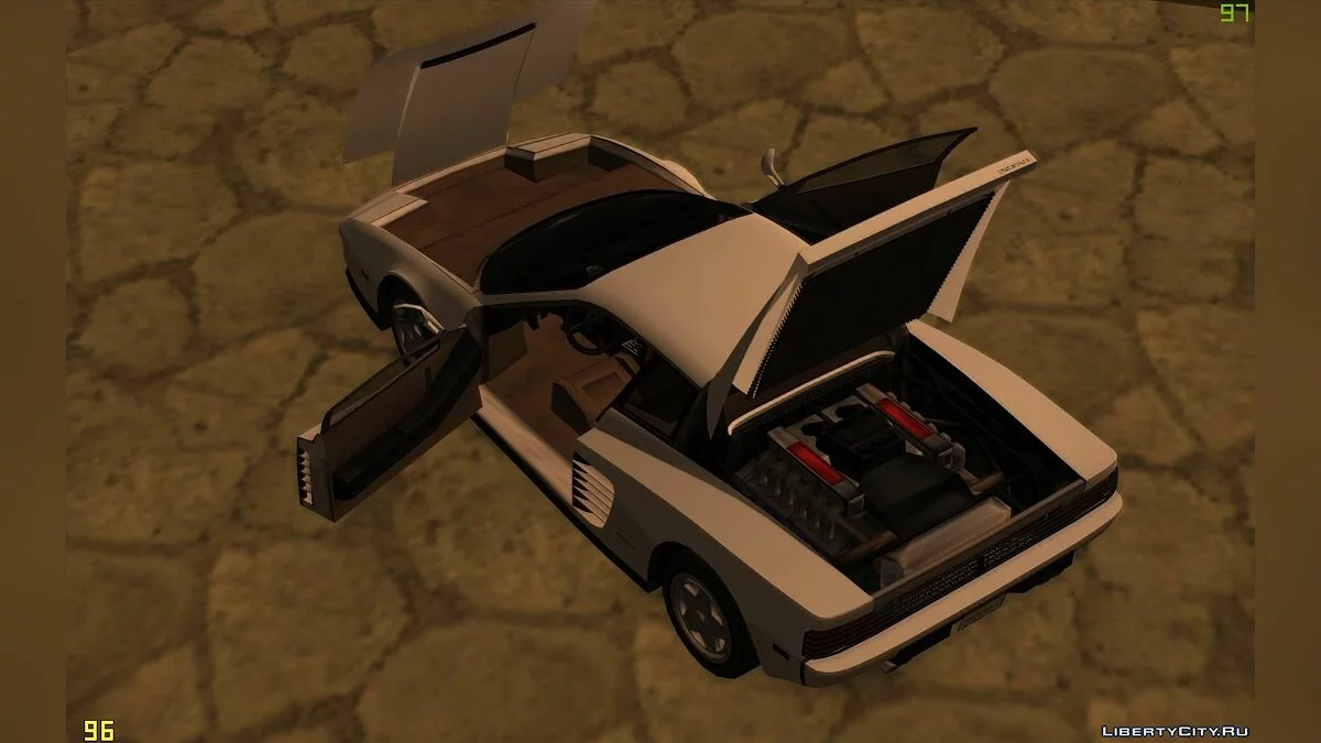Ferrari Testarossa '1984–86 / GTA San Andreas