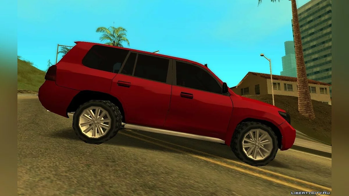 2011年丰田陆地巡洋舰 低多边形 / GTA San Andreas