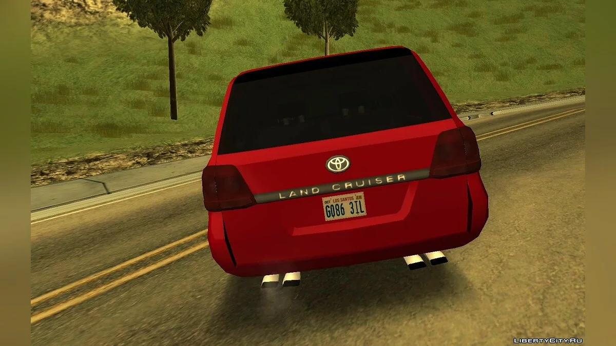2011年丰田陆地巡洋舰 低多边形 / GTA San Andreas