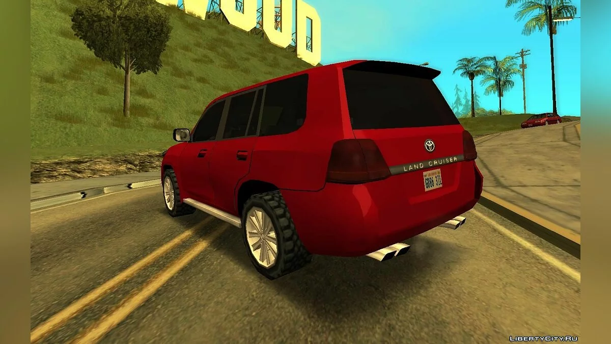 2011年丰田陆地巡洋舰 低多边形 / GTA San Andreas