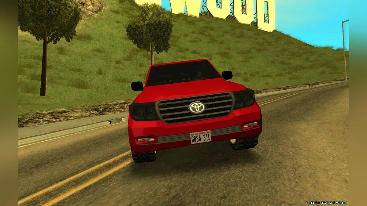 2011年丰田陆地巡洋舰 低多边形 / GTA San Andreas