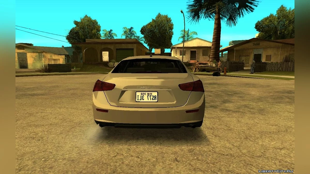 2014 Maserati Ghibli S Q4 (M157) Low Poly / GTA San Andreas
