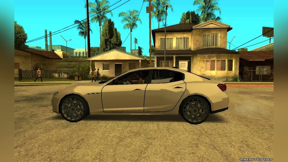 2014 Maserati Ghibli S Q4 (M157) Low Poly / GTA San Andreas