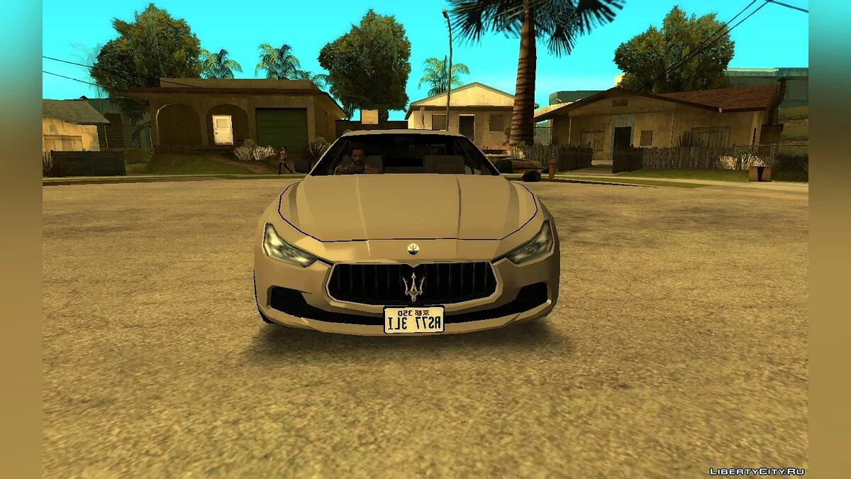 2014 Maserati Ghibli S Q4 (M157) Low Poly / GTA San Andreas