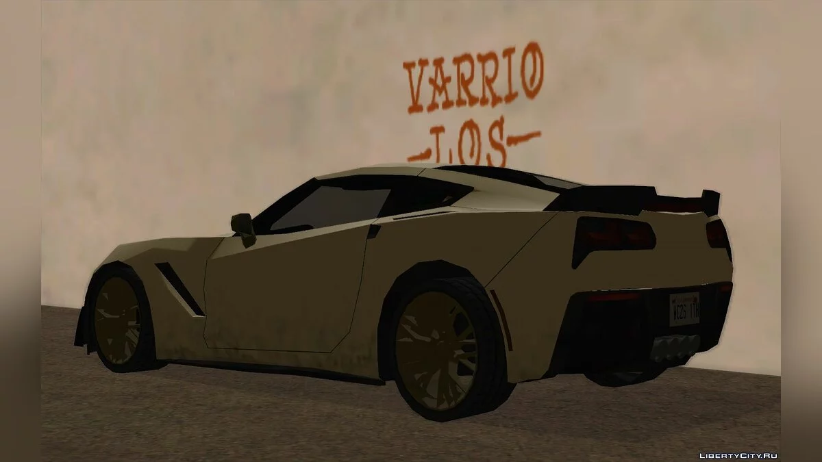 &#x27;15 Corvette C7 Z06 [SA Стиль] / GTA San Andreas