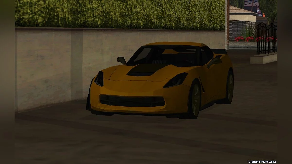 &#x27;15 Corvette C7 Z06 [SA Стиль] / GTA San Andreas