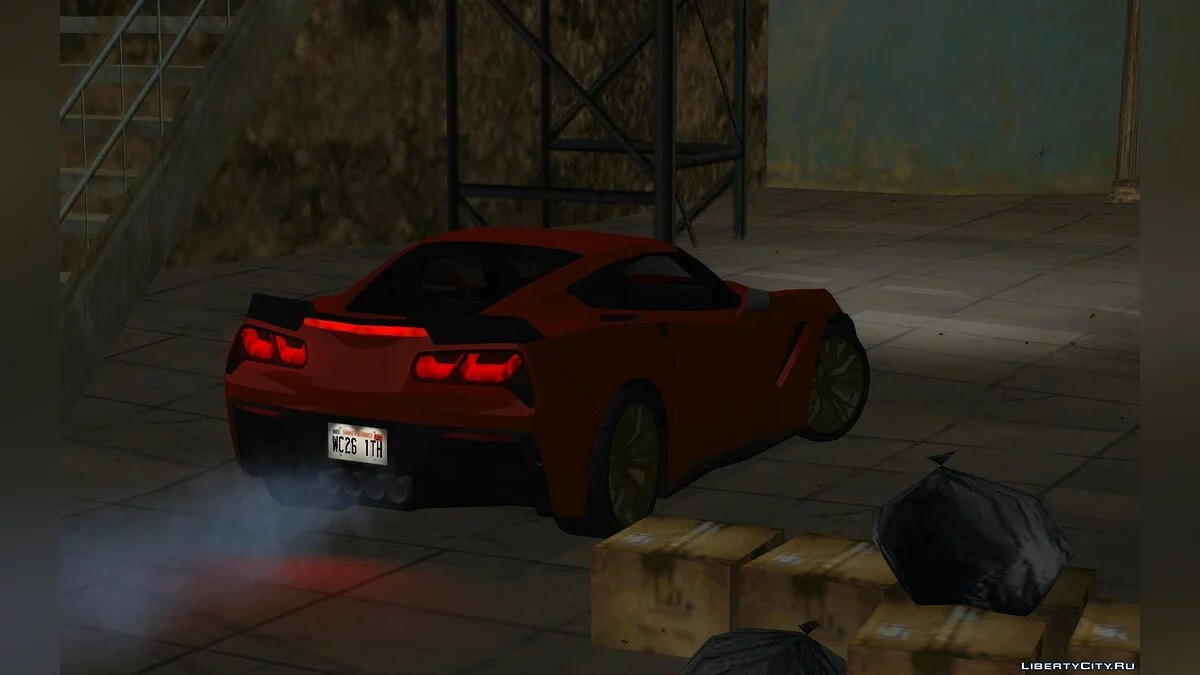 &#x27;15 Corvette C7 Z06 [SA Стиль] / GTA San Andreas