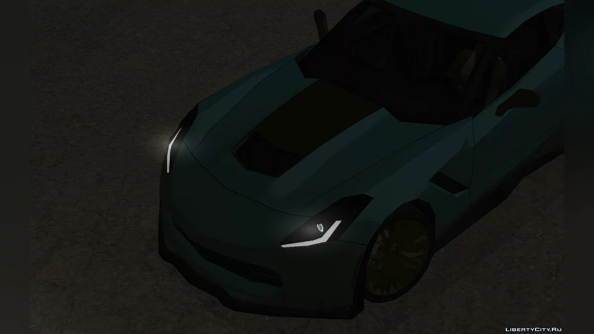 &#x27;15 Corvette C7 Z06 [SA Стиль] / GTA San Andreas