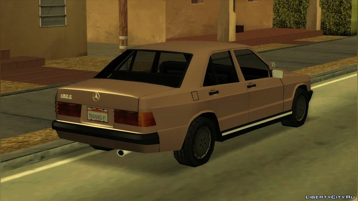 1987 Mercedes-Benz 190E 2.3 US SA Style Ремейк / GTA San Andreas