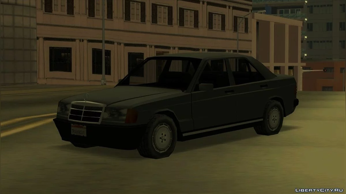 1987 Mercedes-Benz 190E 2.3 US SA Style Ремейк / GTA San Andreas