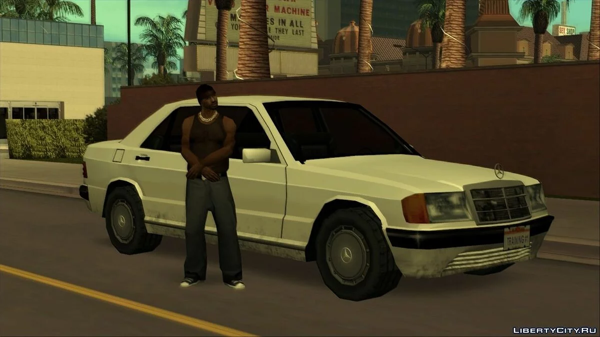 1987 Mercedes-Benz 190E 2.3 US SA Style Ремейк / GTA San Andreas