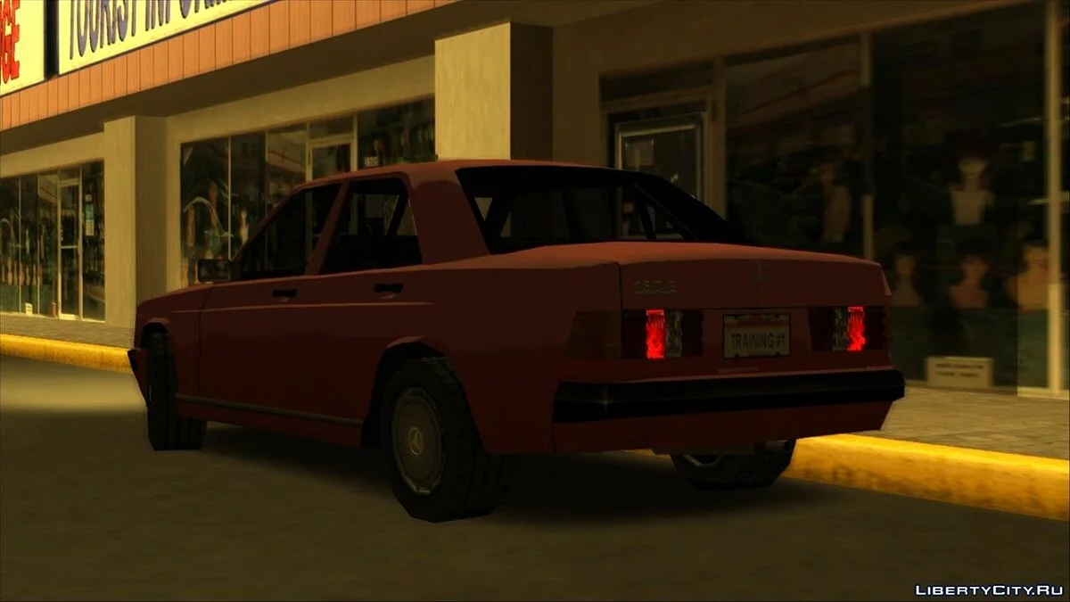 1987 Mercedes-Benz 190E 2.3 US SA Style Ремейк / GTA San Andreas