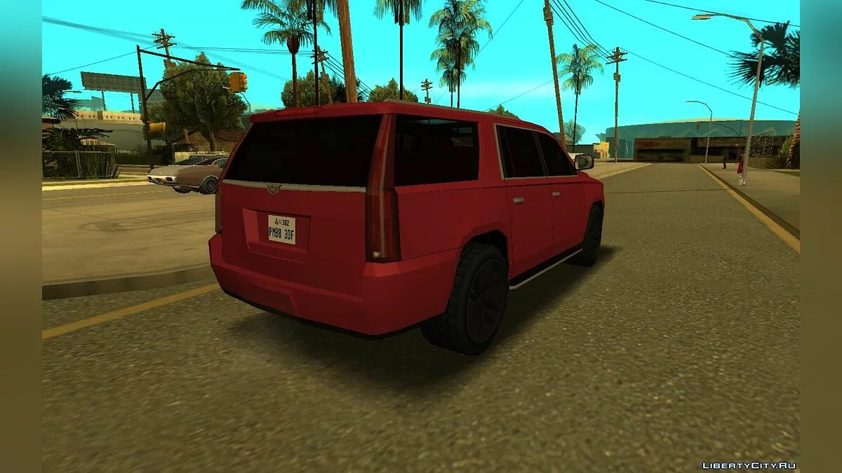 Cadillac Escalade Luxury/Platinum 2017 (Estilo SA) / GTA San Andreas