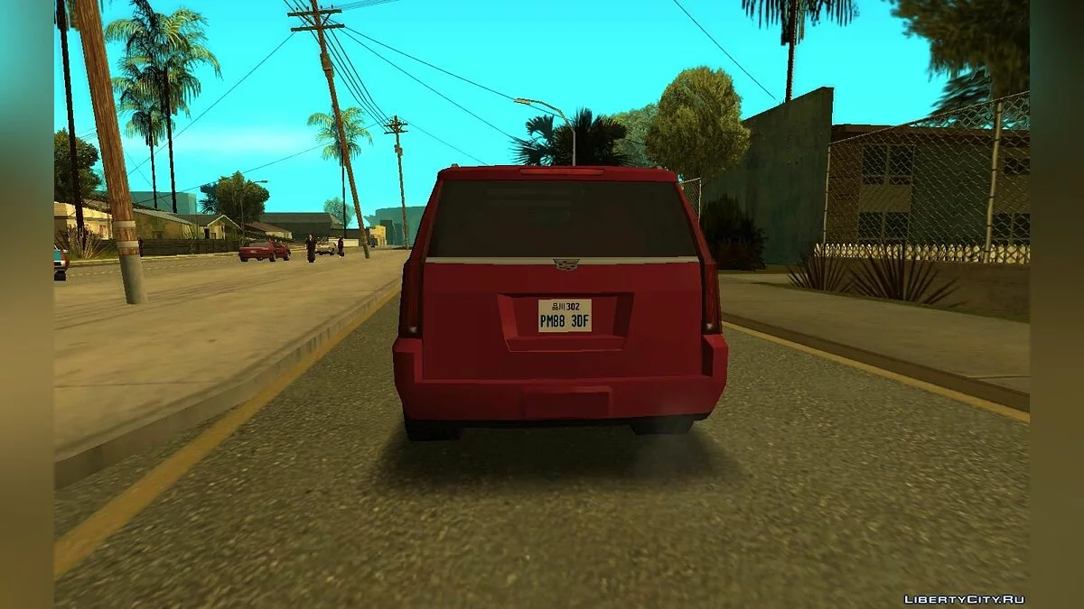 Cadillac Escalade Luxury/Platinum 2017 (Estilo SA) / GTA San Andreas
