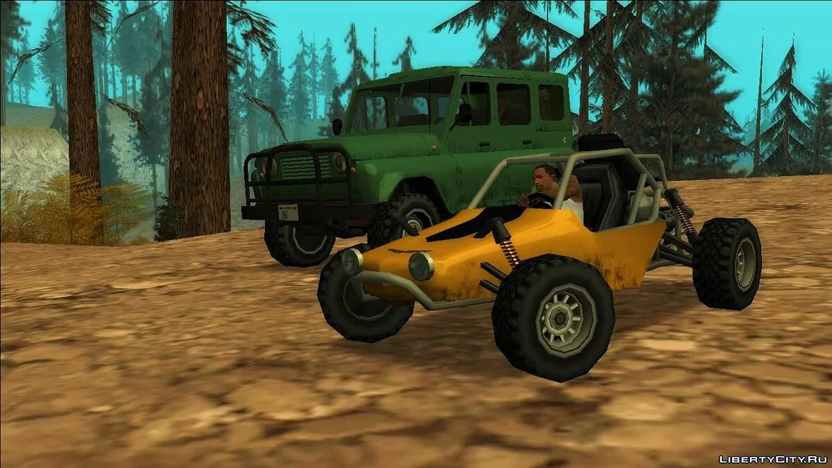 BF Desert Ravanger Buggy (PUBG Buggy SA Style) / GTA San Andreas