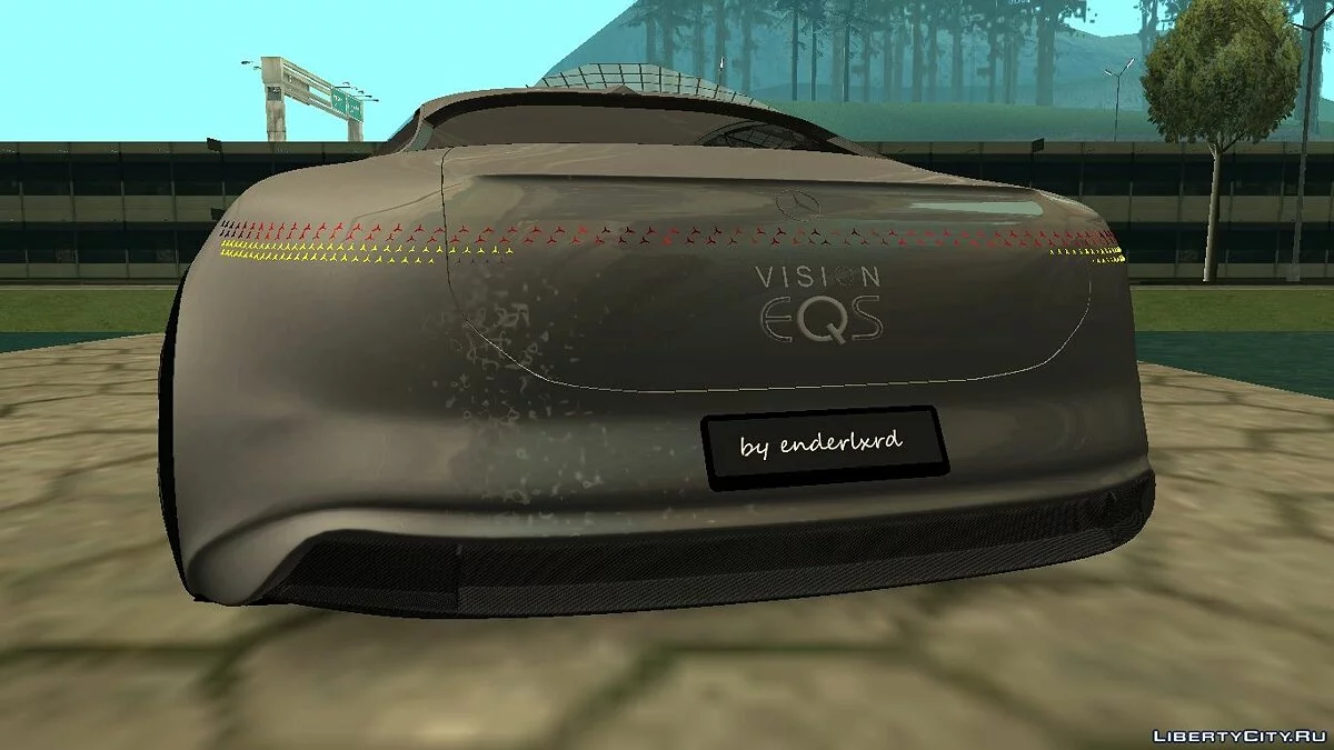 Mercedes-Benz Vision EQS 2019 / GTA San Andreas
