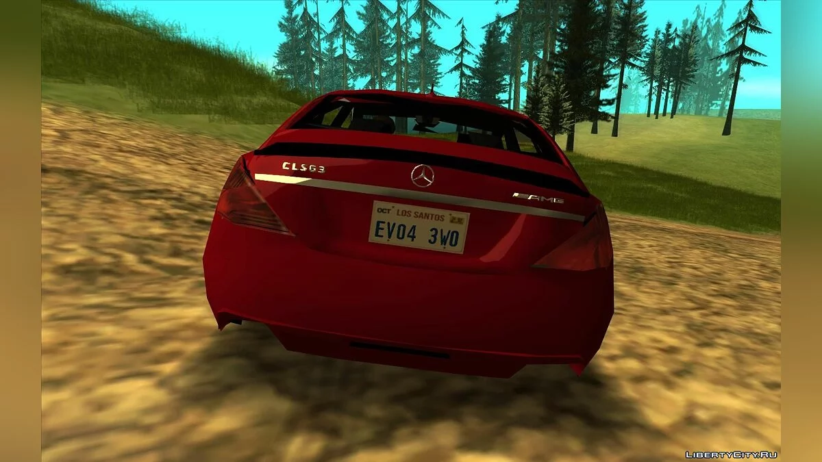 Mercedes CLS63 (Lowpoly) / GTA San Andreas