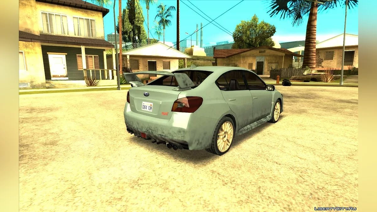 2017 Subaru Impreza WRX STI Lowpoly / GTA San Andreas