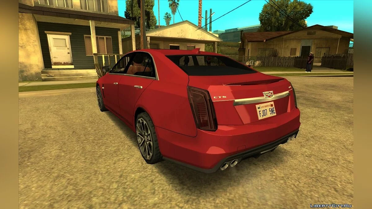 2018 年凯迪拉克 CTS-V 低多边形 / GTA San Andreas