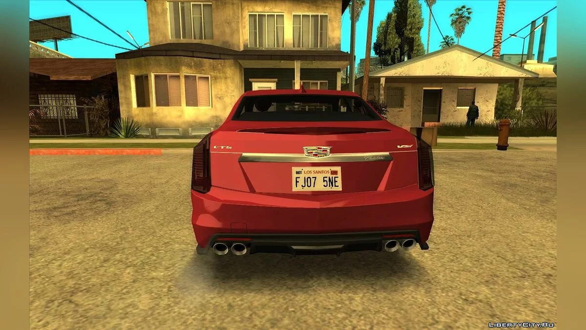 2018 年凯迪拉克 CTS-V 低多边形 / GTA San Andreas