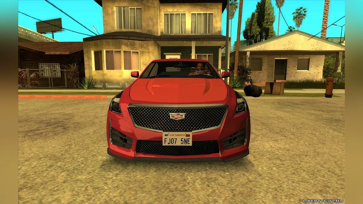 2018 年凯迪拉克 CTS-V 低多边形 / GTA San Andreas