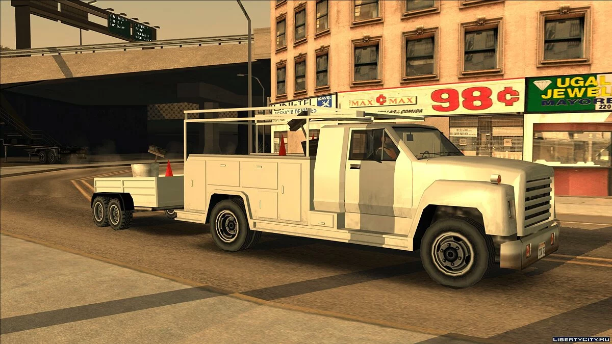 Brute Utility Truck [SA | Edit] / GTA San Andreas
